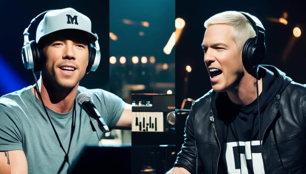 Eminem's connection to Nate Ruess