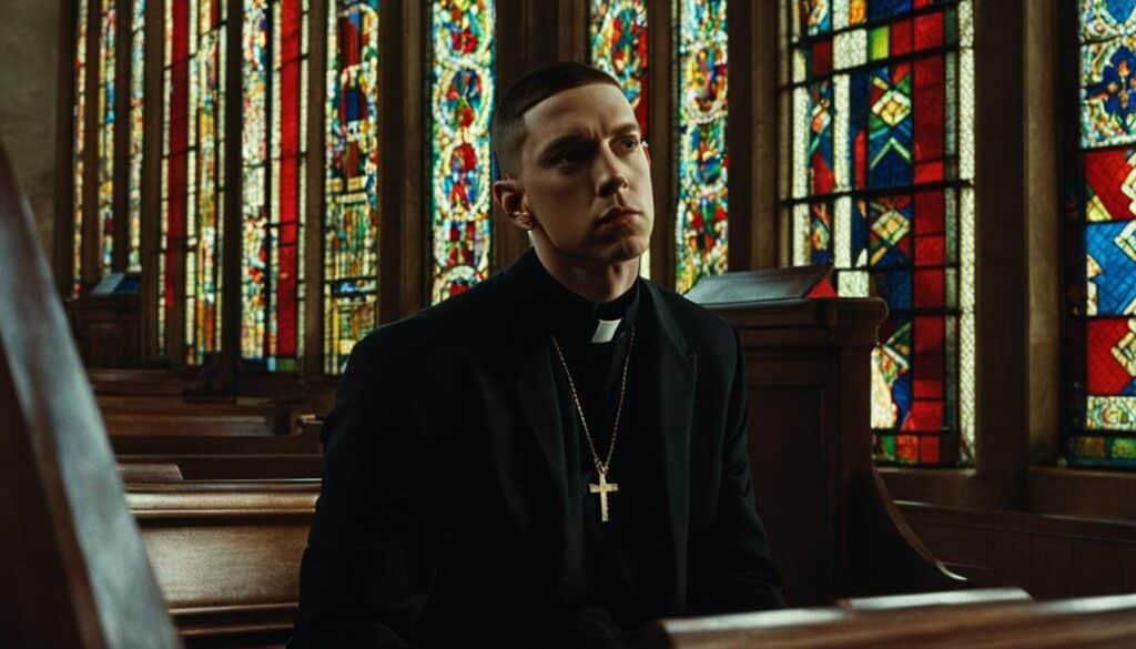 Eminem's religious upbringing
