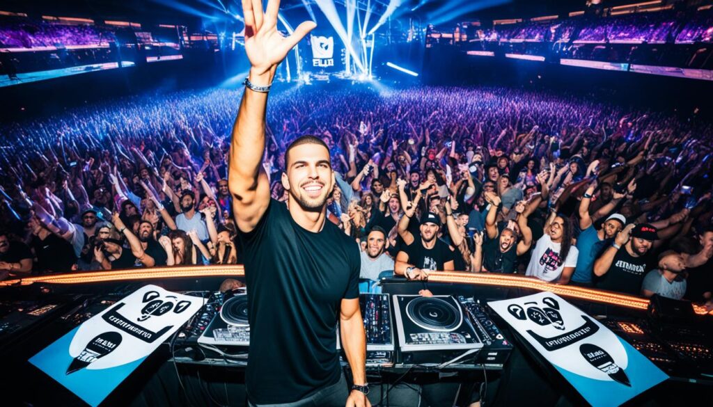 Fans' response to Afrojack