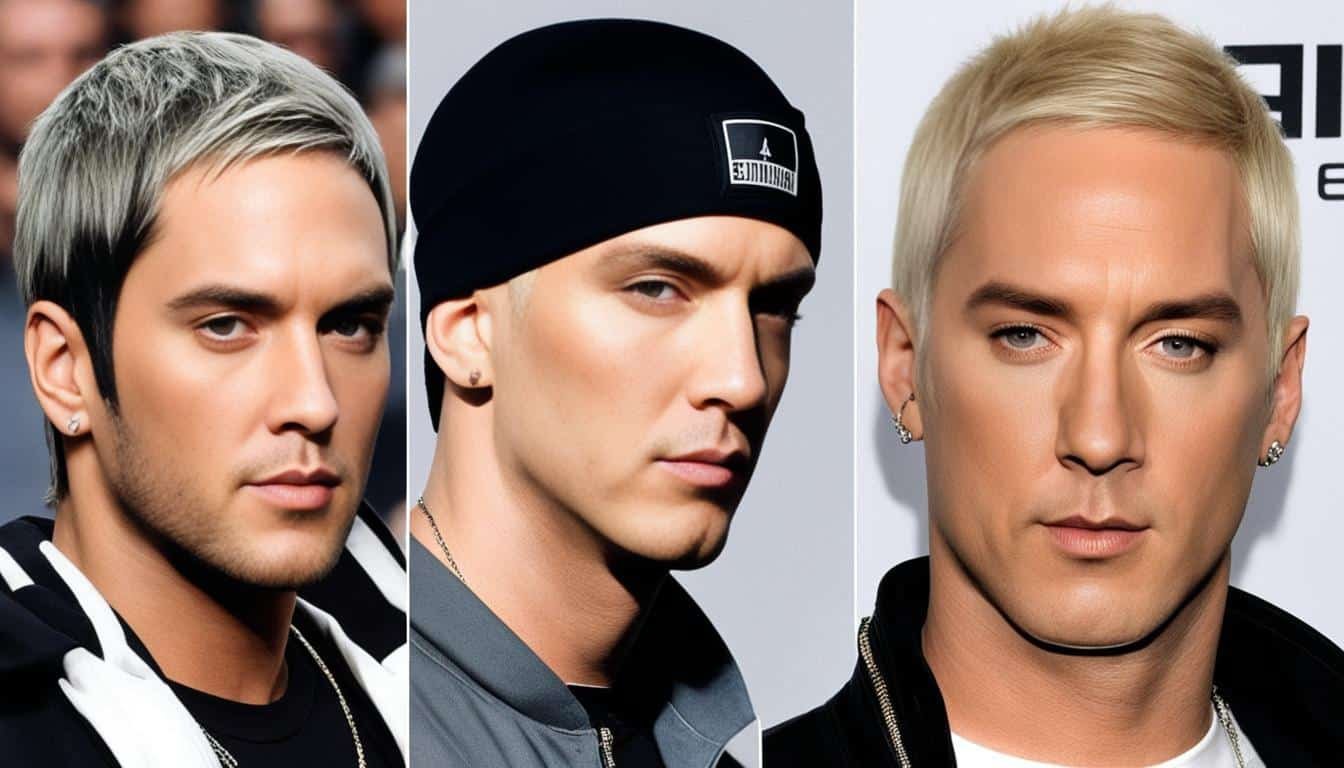 did eminem dye his hair