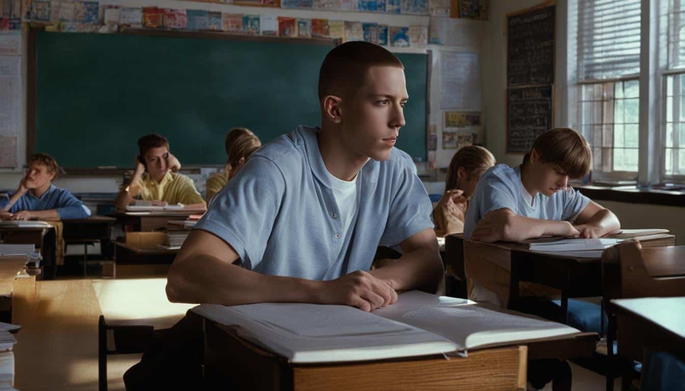 did eminem graduate high school