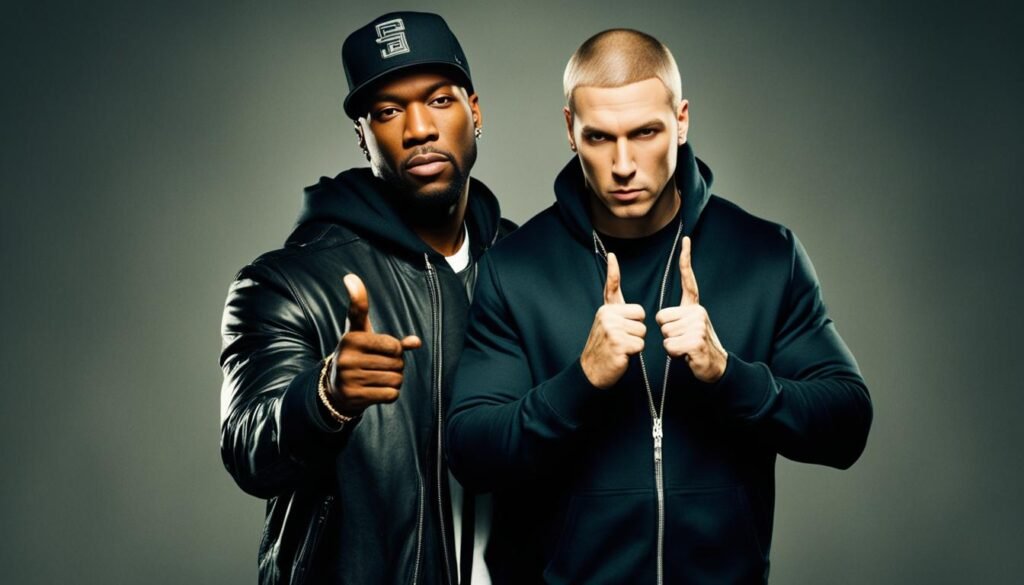 eminem and 50 cent relationship