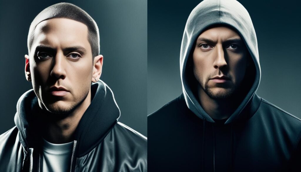 eminem and nf comparisons