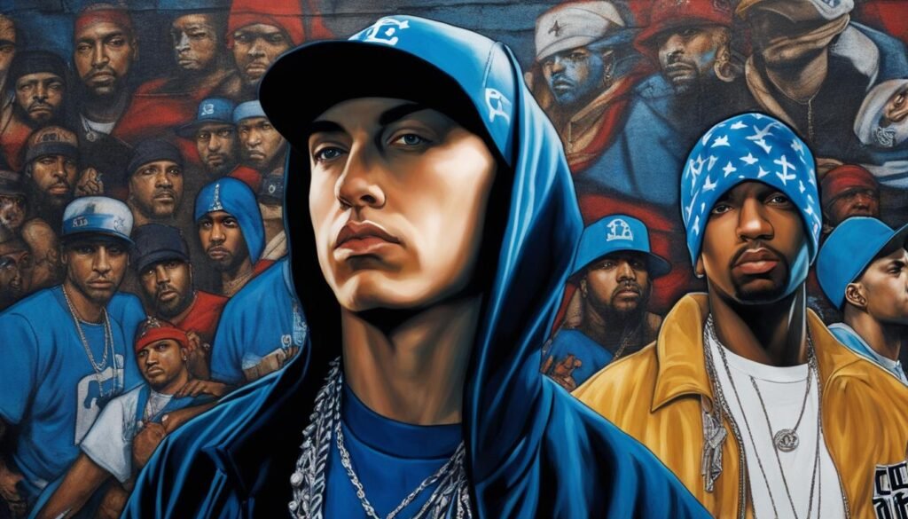 eminem crip connection