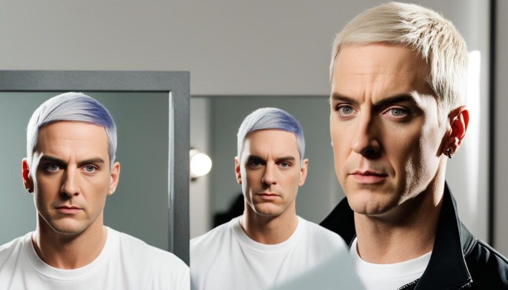 eminem hair dye rumors