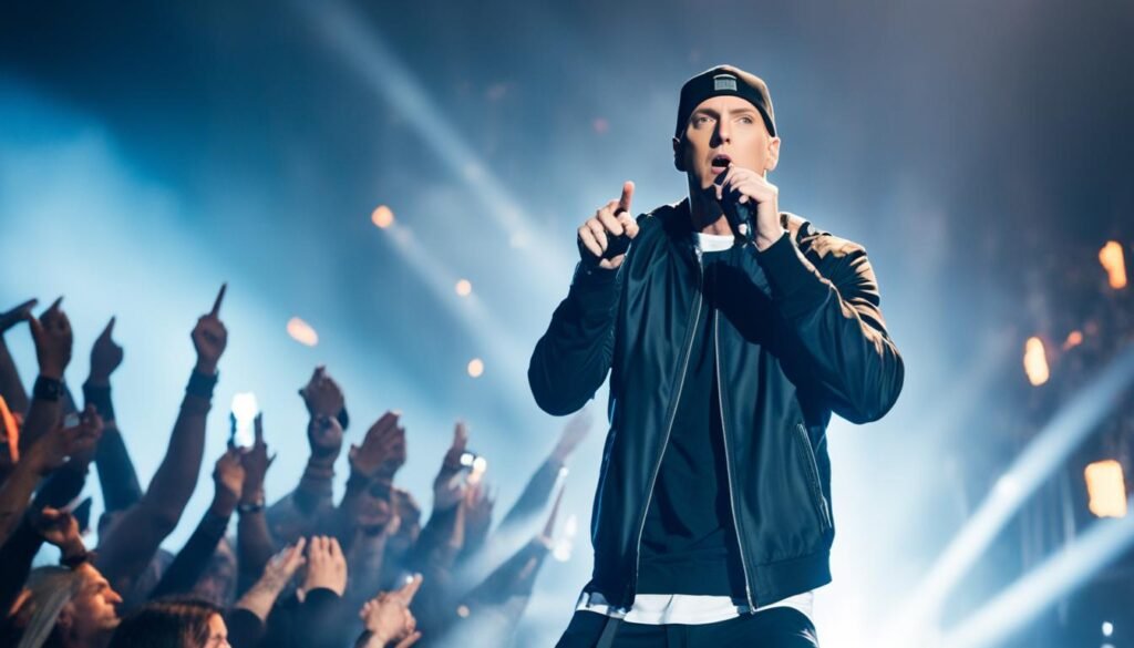 eminem live performance review