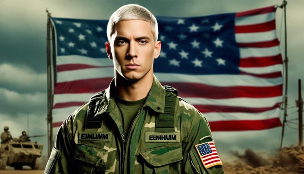 eminem military service