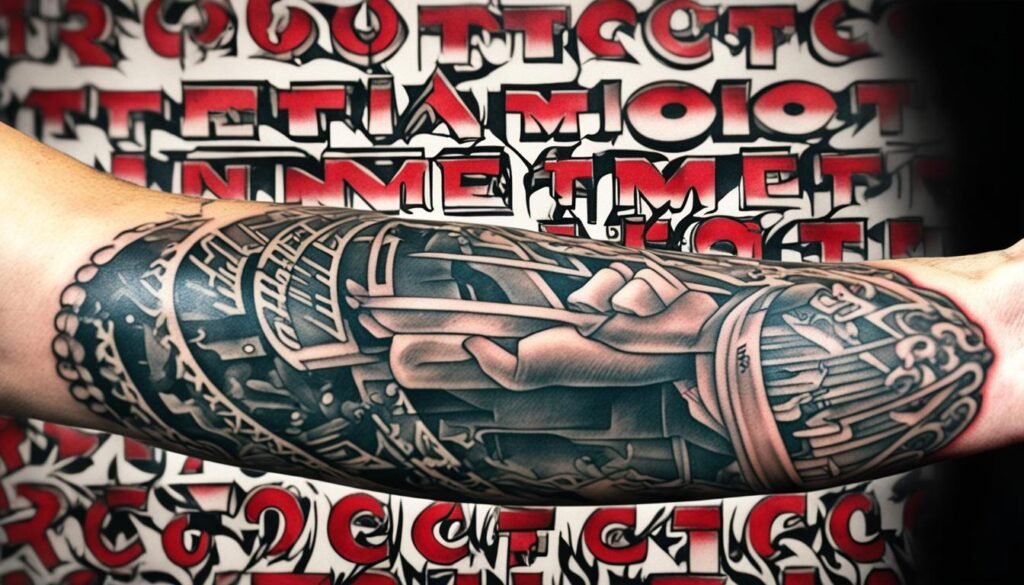 eminem's tattoo tribute to uncle ronnie