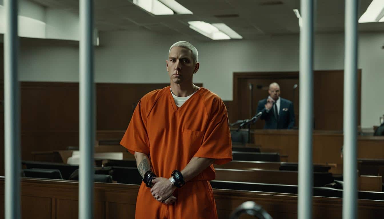 has eminem been to jail