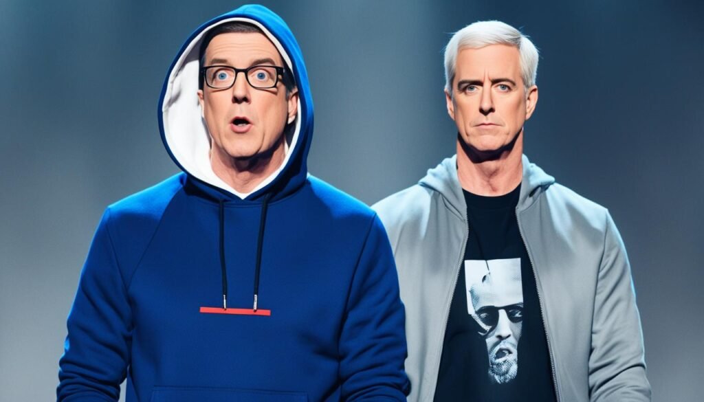 Stephen Colbert Eminem Interview Behind The Scenes Did Stephen Colbert Really Not Know Who Eminem Was?