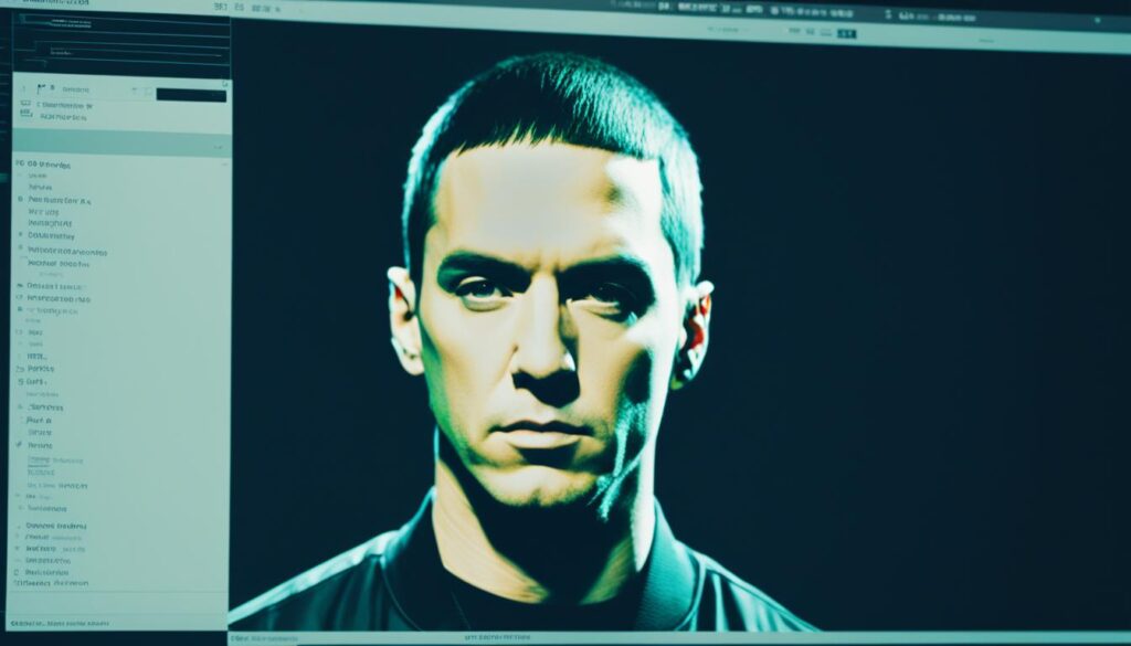 unexplained Eminem audio