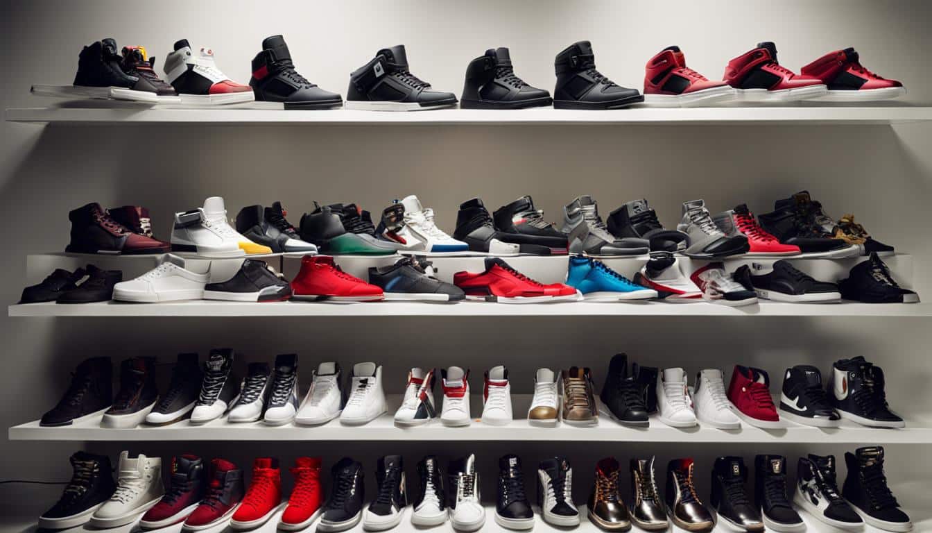 what shoes does eminem wear